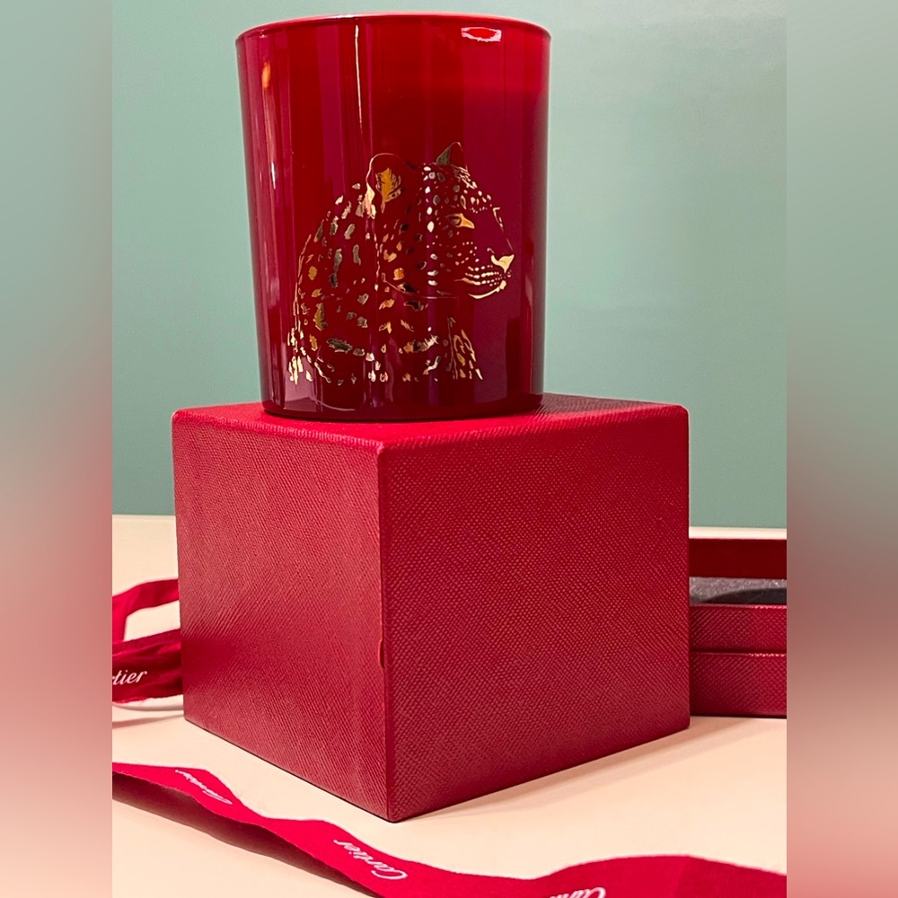 Cartier Panther Motif Scented Candle